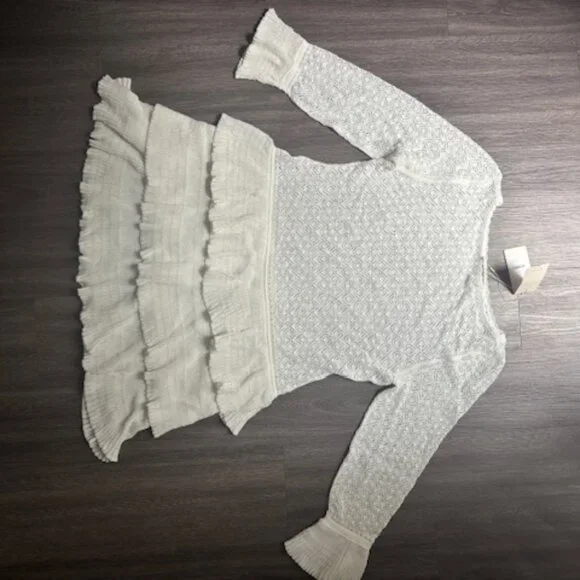 Doen Amelina Dress L Large Ivory - Picture 2 of 5